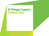 10 things logo
